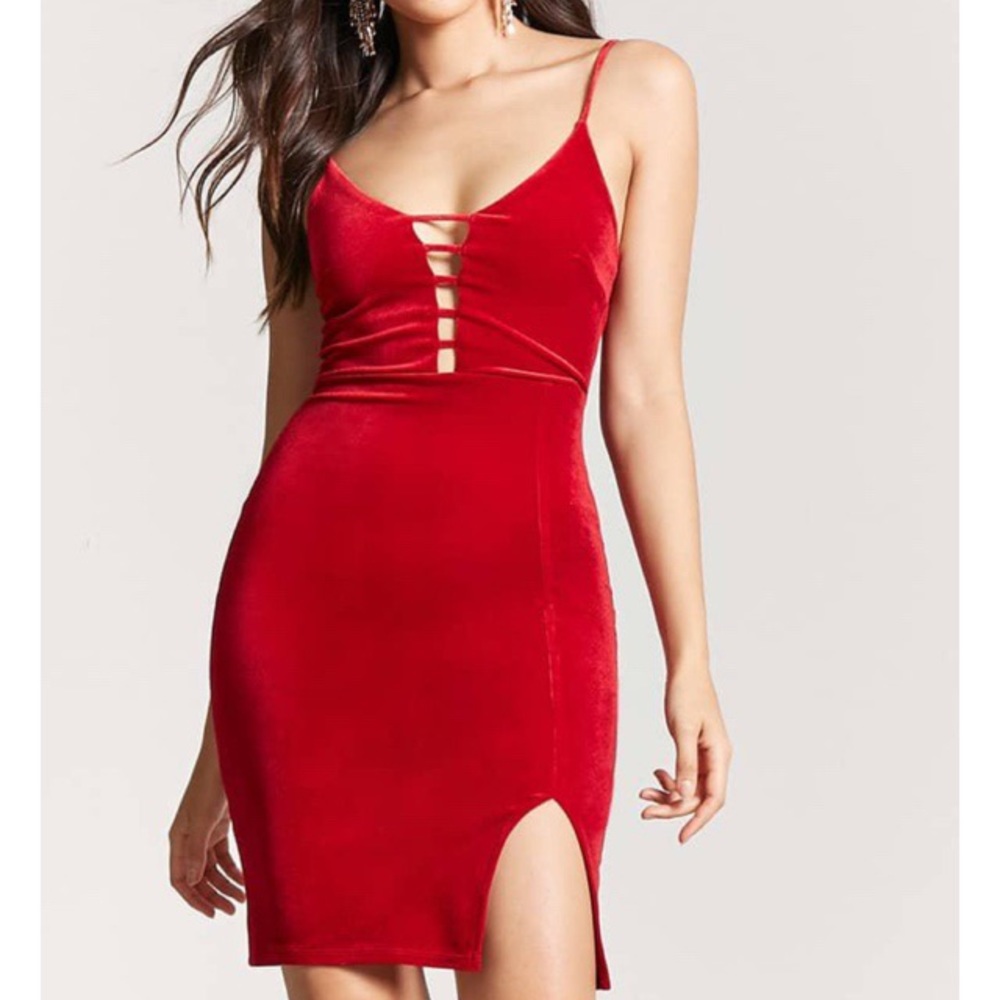 Mini velvet dress NWT